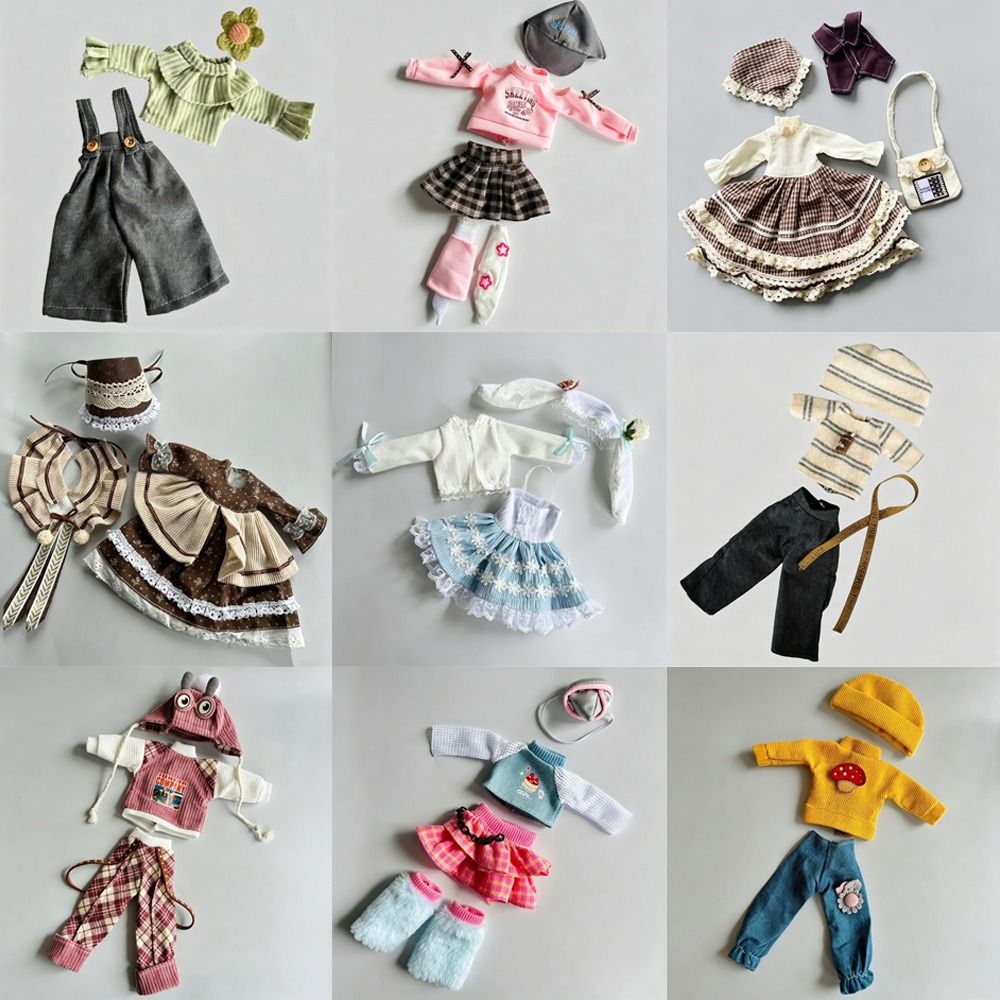 Bjd Doll 1 6 Full Set With Clothes - 30cm Uygun Bebek Kıyafet Seti Lolita