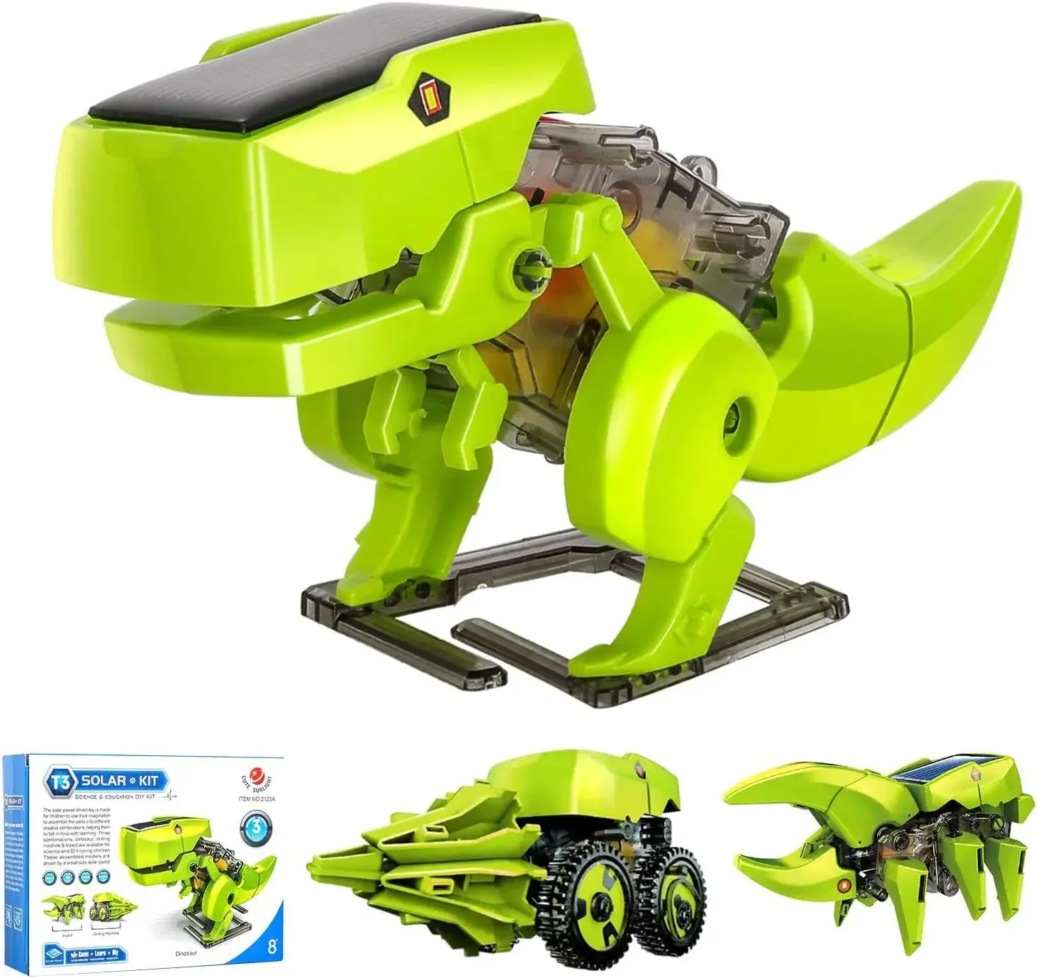 Stem Solar Robot Kit For Kids - Birleştirin güneş Robot kiti 3 in