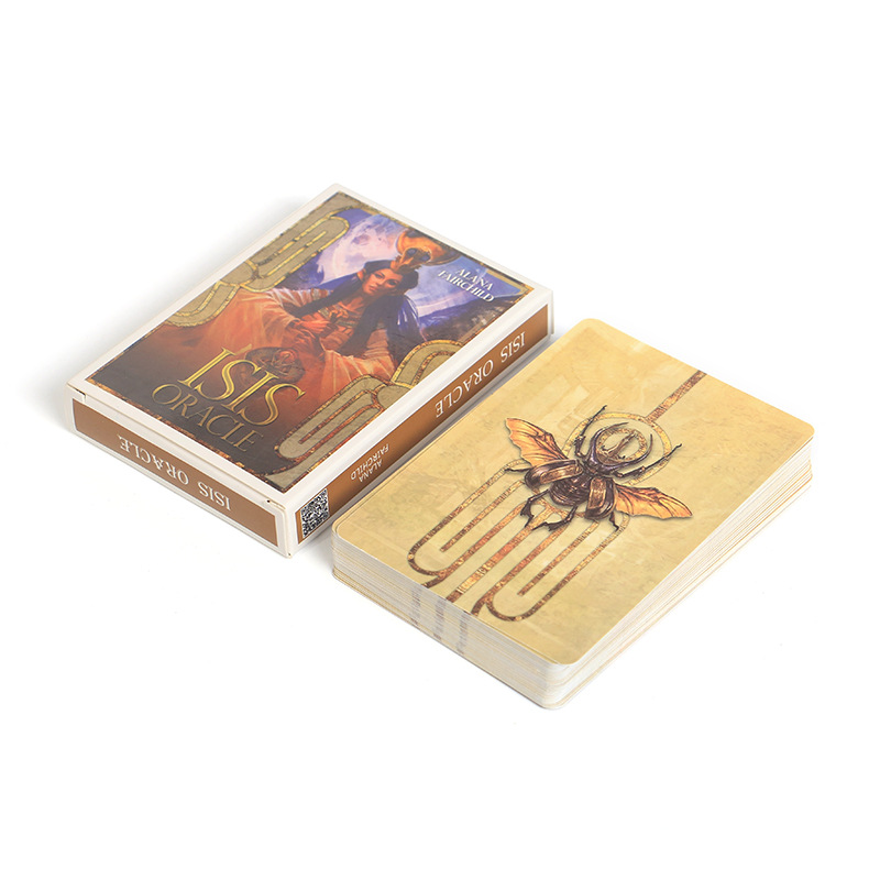 Tarot Cards Deck With Guidebook - ISIS Falcı Kartları Tarot Kartları Oyunu,