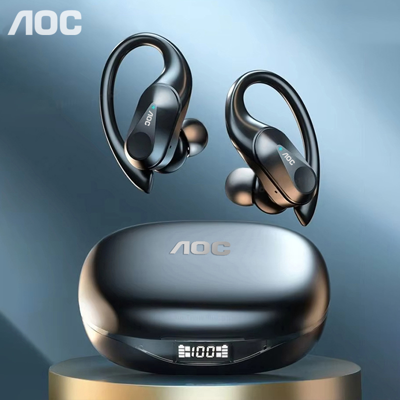 Video Games - AOC Spor Kulaklık Kablosuz Bluetooth 6.0
