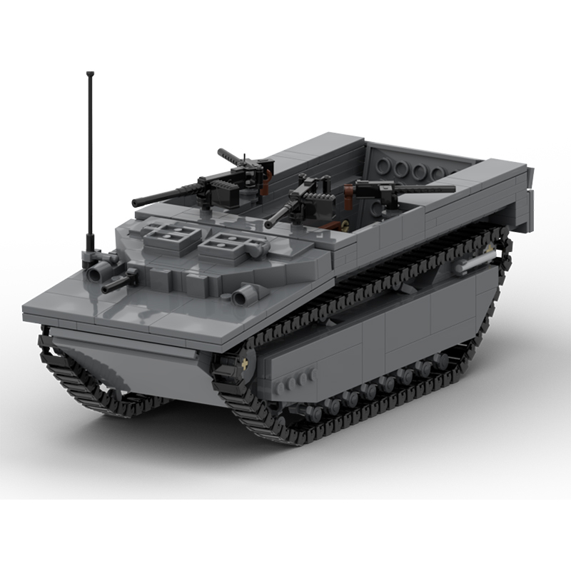 Lego Compatible Military Tank - LVT-4 Modern Askeri Tanklar Model MOC
