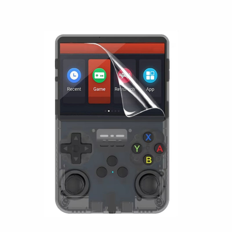 Retro Handheld Game Console R36S - 3 adet TPU Yumuşak Film Ekran