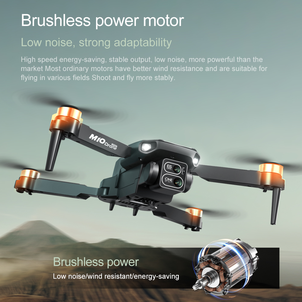 Orijinal Drone M10 4K 5G HD Çi - Fpv Brushless Rc Drone 4K incelemesi ve fiyatı