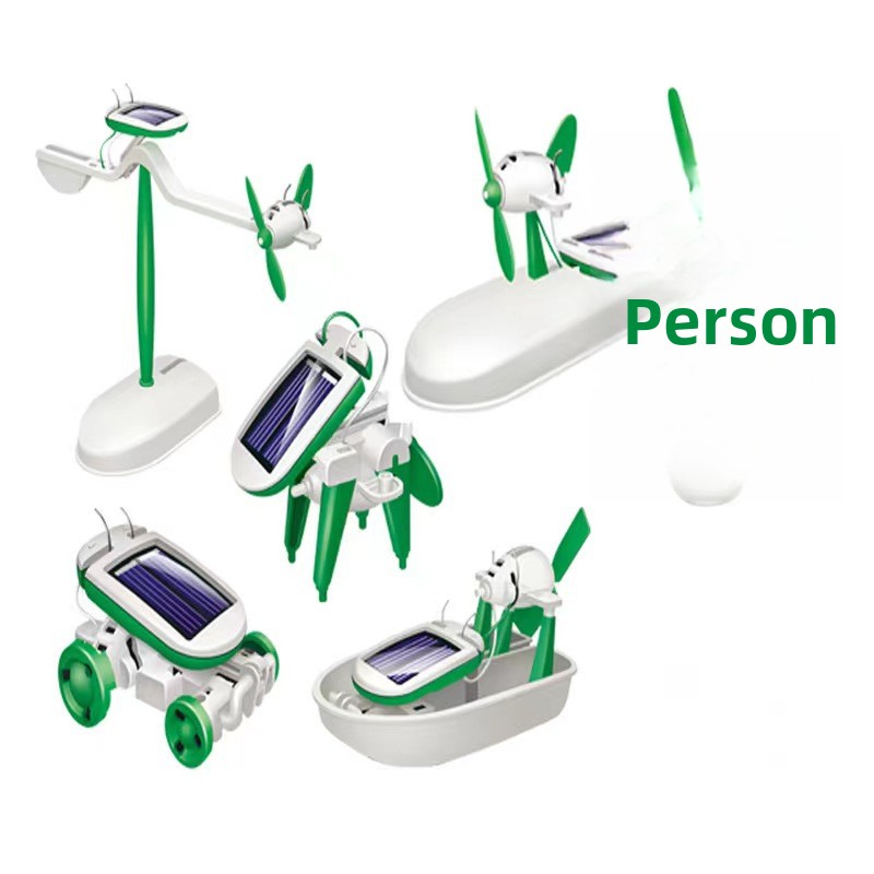 Robot Kitleri 6'sı 1 arada DIY - Stem Solar Robot Kit For Kids incelemesi ve fiyatı
