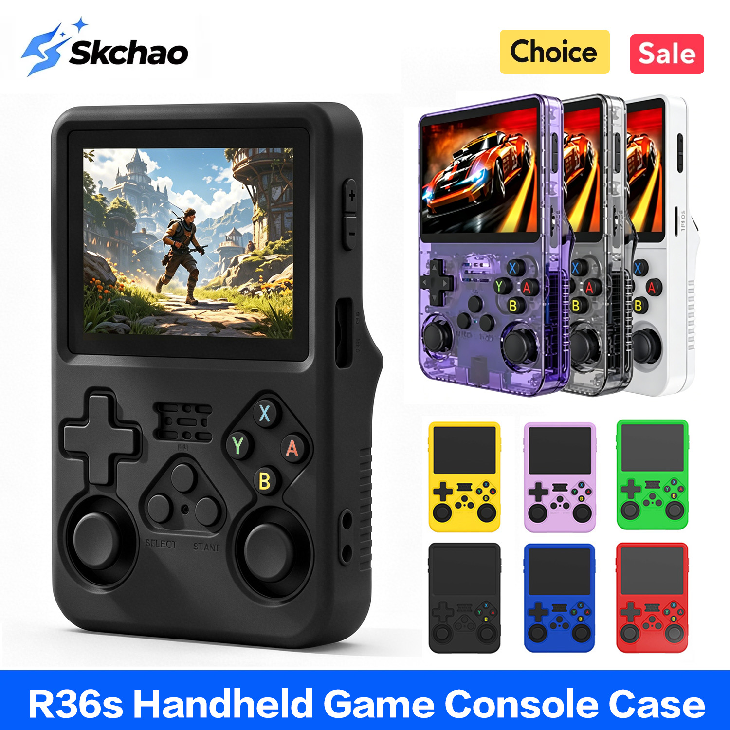 R36S için Koruyucu Kılıf, R36S - Retro Handheld Game Console R36S incelemesi ve fiyatı