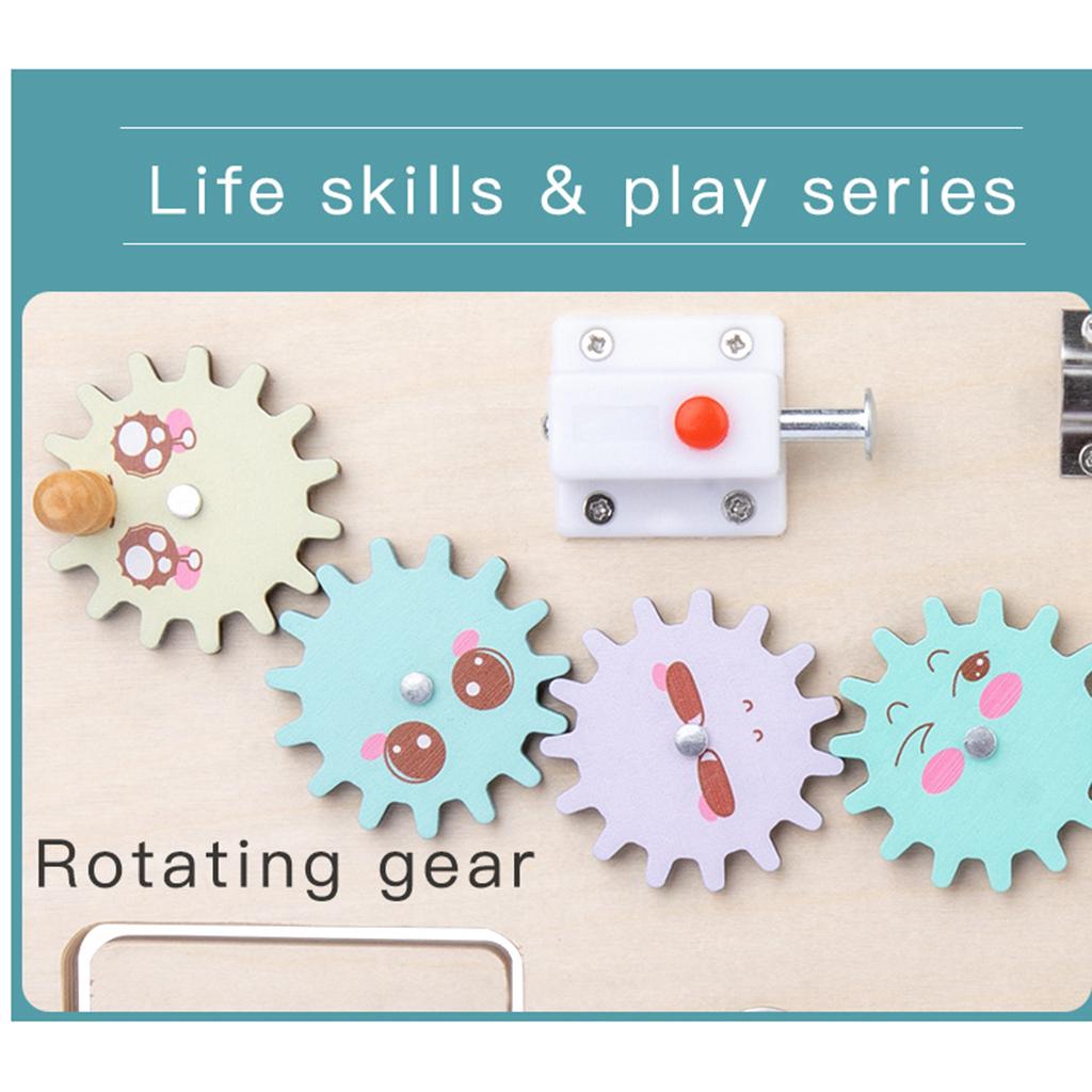 4-6 Yaş Arası Çocuklar İçin Ah - Montessori Wooden Busy Board Toddler incelemesi ve fiyatı