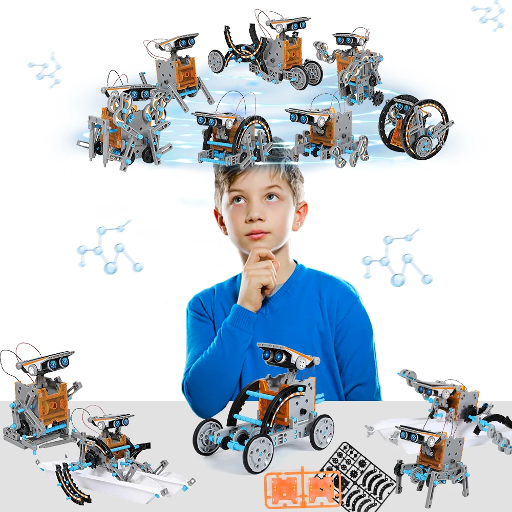 STEM 13-in-1 Eğitim Güneş Robo - Stem Solar Robot Kit For Kids incelemesi ve fiyatı