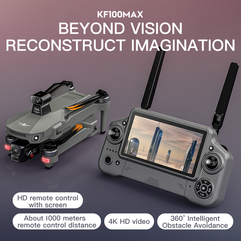 KF100 MAX GPS Drone 4K Kamera  - Fpv Brushless Rc Drone 4K incelemesi ve fiyatı