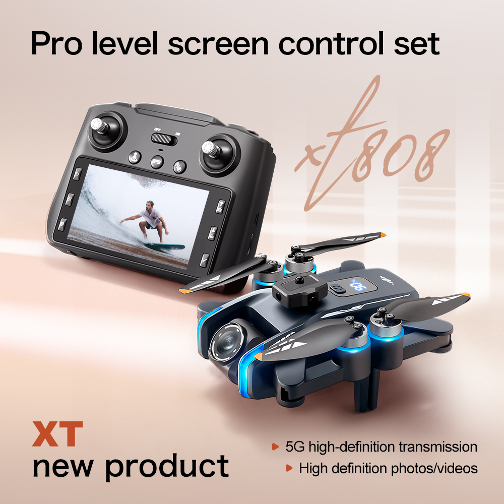Orijinal XT808 Max GPS Katlana - Fpv Brushless Rc Drone 4K incelemesi ve fiyatı