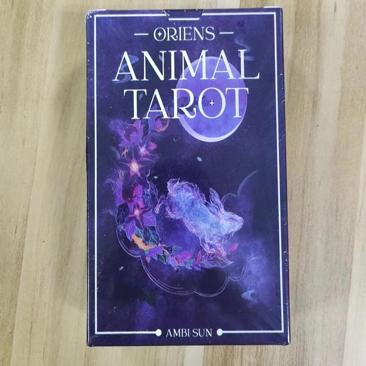 12x7 Cm Oriens Hayvan Tarot 78 - Tarot Cards Deck With Guidebook incelemesi ve fiyatı