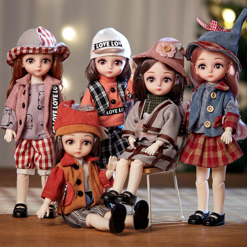 BJD Bebek 1/6 Eklemli Tam Set  - Bjd Doll 1 6 Full Set With Clothes incelemesi ve fiyatı