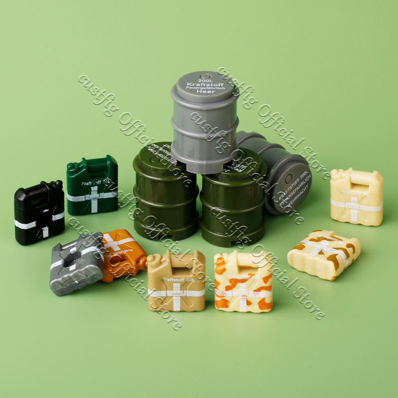 2. Dünya Savaşı Askeri Yağ Var - Lego Compatible Military Tank incelemesi ve fiyatı