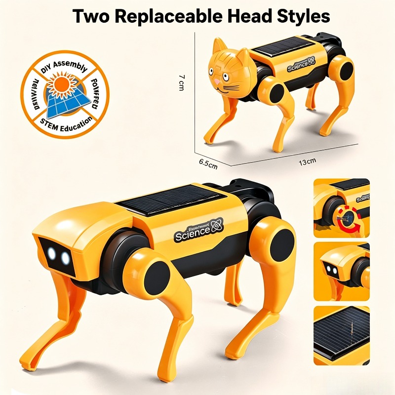 DIY Güneş Enerjili Yürüyen Mek - Stem Solar Robot Kit For Kids incelemesi ve fiyatı