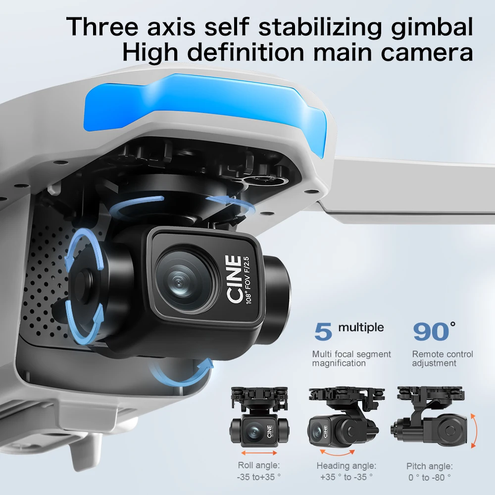 Orijinal S-X1 GPS Drone 8K HD  - Fpv Brushless Rc Drone 4K incelemesi ve fiyatı