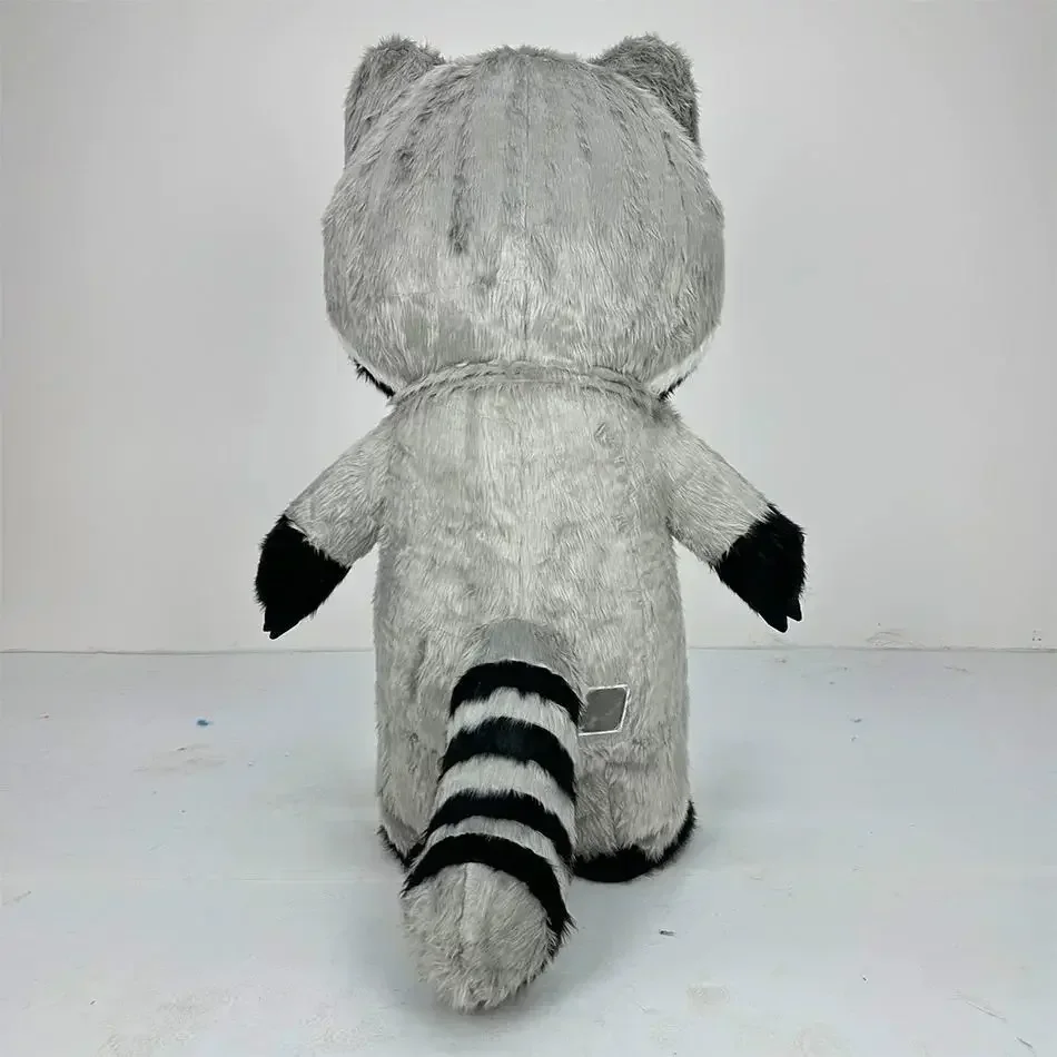 Gri Peluş Şişme Rakun Maskot K - Dolls incelemesi ve fiyatı