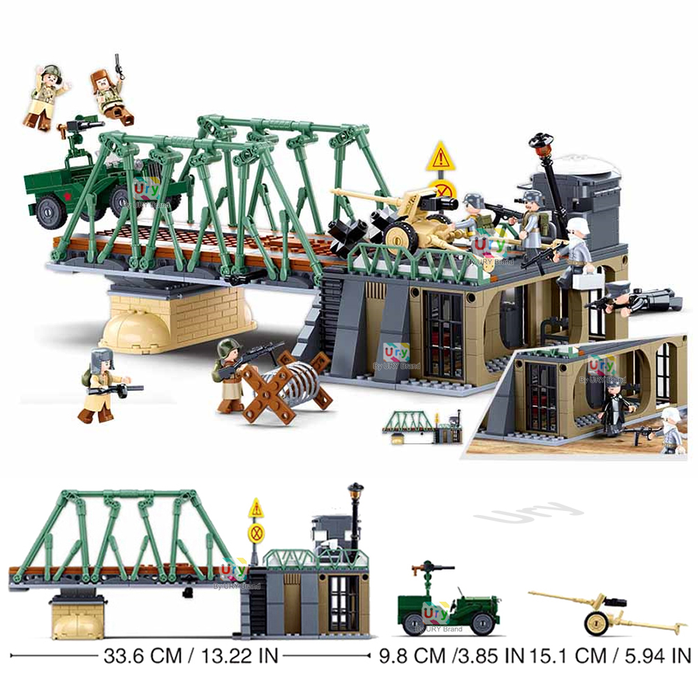 Sluban Askeri Fare Kaplan Kral - Lego Compatible Military Tank incelemesi ve fiyatı