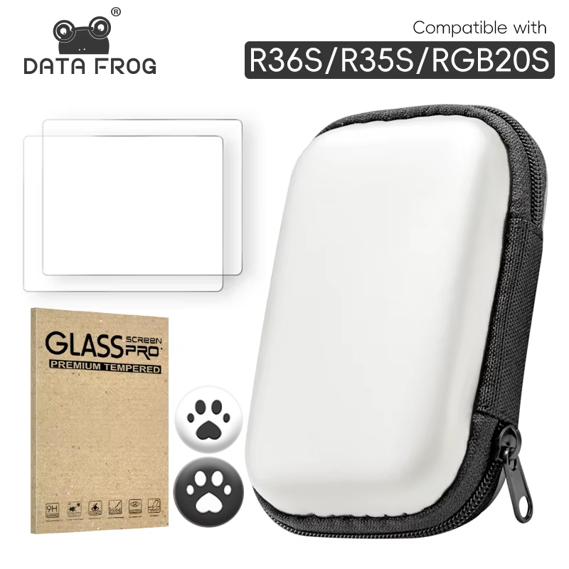 DATA FROG Temperli Cam Ekran K - Retro Handheld Game Console R36S incelemesi ve fiyatı