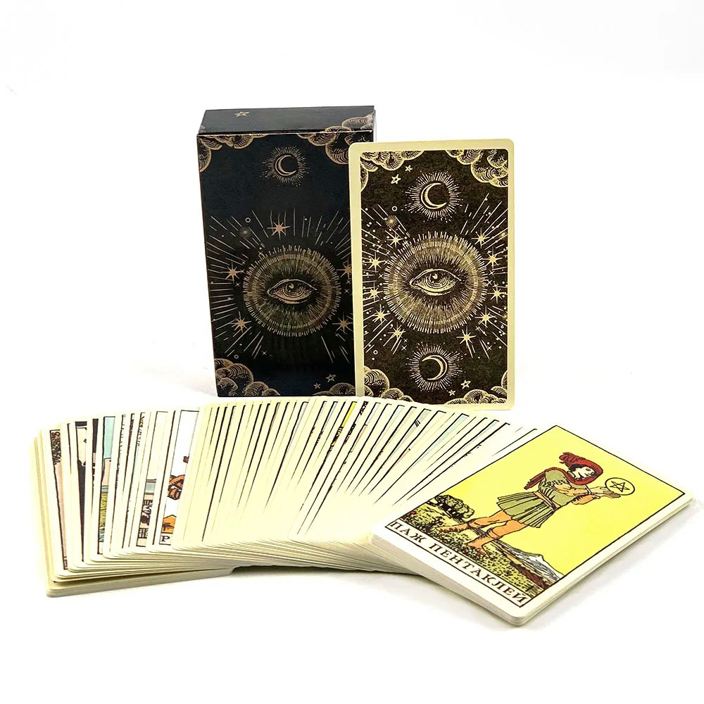 Rusça Baskı Tarot Kartları Kad - Tarot Cards Deck With Guidebook incelemesi ve fiyatı