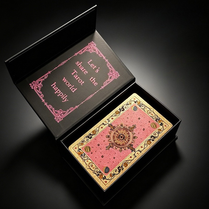 Pembe ve Gül Altın Klasik Taro - Tarot Cards Deck With Guidebook incelemesi ve fiyatı